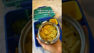 Packing school lunch for my kid with me short fypシ゚viral lunchboxideas macandcheese [upl. by Lucinda789]