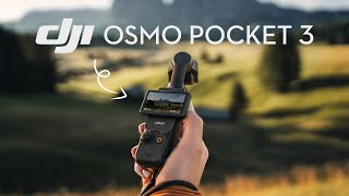 Introducing DJI Osmo Pocket 3 [upl. by Eenerb872]