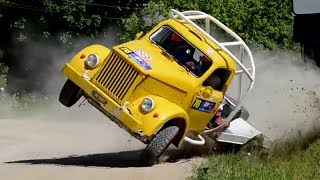 Rally trucks GAZ51 GAZ53 Ралійні вантажівки ГАЗ51 та ГАЗ53 [upl. by Doubler]