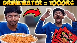 Eating Hottest Noodles Challenge Gone Wrong🔥 [upl. by Fredi430]