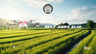 RFLY AGRI XL10 AGRI DRONE  OFFICIAL HINDI [upl. by Modern]