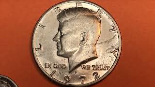 1972 Kennedy Weird No Mintmark Half Dollars  DC Minutes US Coins [upl. by Ledniahs572]