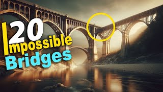 20 Unbelievable Bridges in The World  Blind Truth [upl. by Onra6]