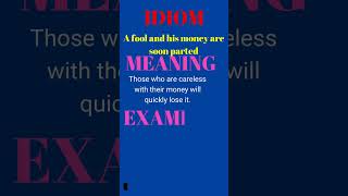 Idioms with origin meaning and examples idioms english englishgrammar grammar [upl. by Ominorej]