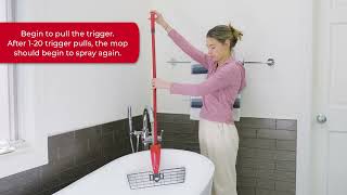 How to unclog the OCedar ProMist MAX Microfiber Spray Mop [upl. by Ennaharas]