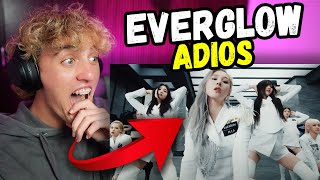 EVERGLOW 에버글로우  Adios MV  REACTION [upl. by Donni]