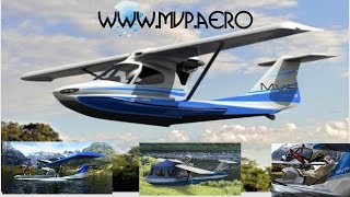 MVP Aero MVP amphibious lightsport aircraft MVP is going on tour [upl. by Nojid395]