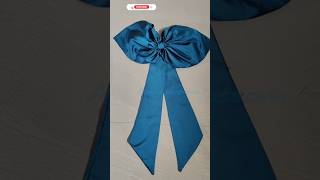 Beautiful bow making ideas appleblossombowmaking sewing clothingdesign [upl. by Bartram104]