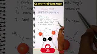 ❌ Geometrical Isomerism concept in 6️⃣0️⃣ sec 🔥🔥🔥shorts neet jeemains iitjee boardexam [upl. by Payne]