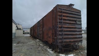 ABANDONED New Haven Railroad Boxcars Boston MA [upl. by Anot]