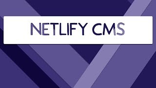 Netlify CMS [upl. by Peltier11]