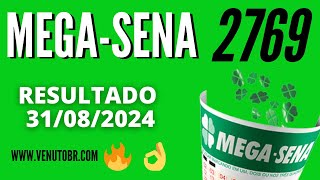 🍀 Resultado MegaSena 2769 [upl. by Rainwater]