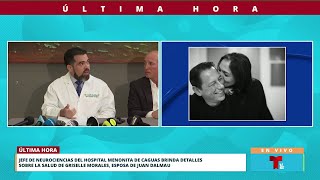 Neurocirujano actualiza sobre la condición de salud de Griselle Morales [upl. by Ahcila]