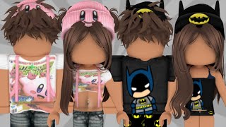 MATCHING roblox outfits  girl and boy w codes amp links  coziivibes ♡ [upl. by Haland]