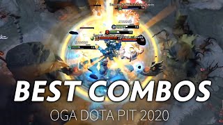 Best ULTIMATE COMBOS on OGA Dota PIT 2020 [upl. by Ahsael855]