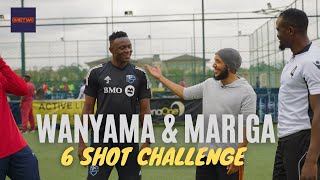 VICTOR WANYAMA AND MARIGA VS ONETWO TV  6 SHOT CHALLENGE [upl. by Adnilab]