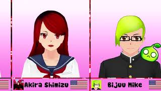 yandere simulator Youtubers [upl. by Cati]