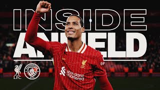 Inside Anfield Liverpool 20 Man City  BEST behindthescenes access [upl. by Kcaj]