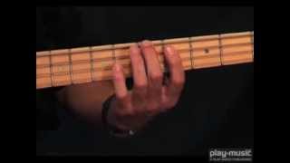 Cours de basse gratuit  Basse rhumba blues avec playback [upl. by Ecineg887]