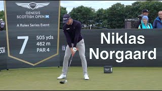 Niklas Norgaard Driver Swing Slow Motion [upl. by Nayab358]