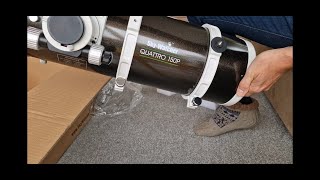 Unboxing Skywatcher 150p Quattro F4 Imaging Newtonian [upl. by Sale]