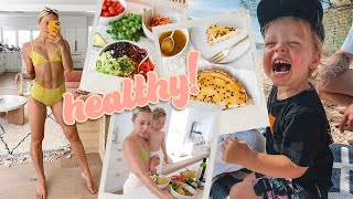 What Me amp My Toddler Eat In a Day Healthy amp Simple Meals [upl. by Neelia]