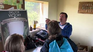 Barry gives our new visitors a quick brief of the site and its history DiG4V 20th August 2024 [upl. by Janella59]