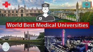 Top 10 Best Medical Universities In The World  Top 10 Medical Schools in the World  QS Ranking2021 [upl. by Delanos]