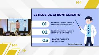 Estrategias de afrontamiento al estrés en profesionales de la saludMtra Katia Lorena García Lira [upl. by Atonsah]