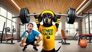 Fitness Hacks Only Dachshund Owners Will Get 🐾 [upl. by Namurt334]