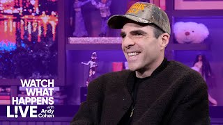 Zachary Quinto ID’s the Brilliant Behinds of His Costars  WWHL [upl. by Melosa]