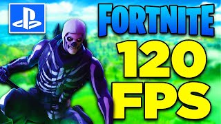 How to Get 120 FPS in Fortnite on PS5 2024  Full Guide [upl. by Eirrol]