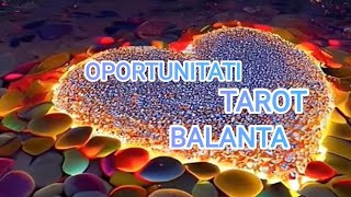 BALANTA🍀🍀🍀OPORTUNITATEA SE PREZINTA DECIZII CARE MATERIALIZEAZA DORINTA VOASTRA 💚💚💚tarot balanta [upl. by Ernestine]