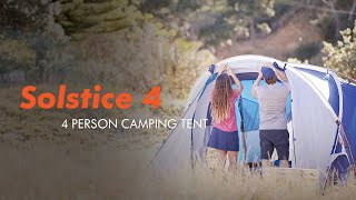 Macpac Solstice 4 Person Family Camping Tent [upl. by Eelsha]