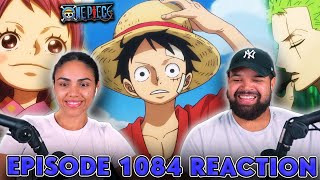 THE CREW SAYS THEIR GOODBYES One Piece Episode 1084 REACTION [upl. by Sussna]