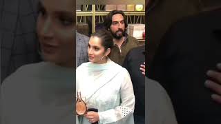 Sania Mirza launches her perfume brand virlshorts virlshorts virlshorts virlshorts [upl. by Ahsirt533]