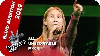 Sia  Unstoppable Leonie  Blind Auditions  The Voice Kids 2019  SAT1 [upl. by Joette565]