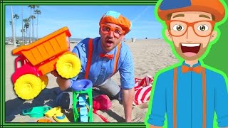 Blippi Videos for Kids  Playing with Sand Toys and More 30 Mins [upl. by Ahtebbat]