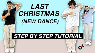 Last Christmas  Ariana Grande showmusik New dance STEP BY STEP TUTORIAL Beginner Friendly [upl. by Fruin]