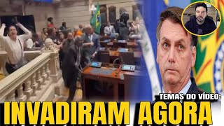 1 INVADIRAM TUDO AGORA DURANTE VOTAÇÃO NOVO 8 DE JANEIRO BOLSONARO PEDE ASILO [upl. by Almeta617]