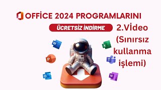 Office 2024 Lisanslı ve Sınırsız Kullanma 2Video [upl. by Lorain84]