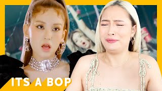 SOMI 전소미  What You Waiting For MV REACTION [upl. by Ahsias]