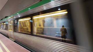 Transperth B series set 73117 departing Yanchep not in service [upl. by Hutchinson]