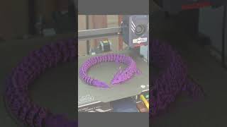 Toy Articulated dragon 3dprinting timelapse [upl. by Nwahsir]