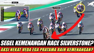 ALHAMDULILLAH AKHIR DEBUT KEMENANGAN TERCIPTA DI SILVERSTONE KEMENANGAN VEDA EGA PRATAMA DRAMATIS [upl. by Atis162]