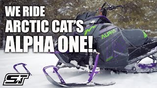 Full Review of the 2019 Arctic Cat M 8000 Mountain Cat Alpha One [upl. by Manoop]