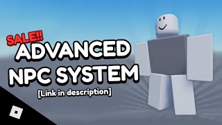 ‼️ON SALE ‼️  1 Advanced NPC System  Roblox [upl. by Acinoryt]