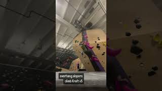 overhang slopers climb kraft v5 [upl. by Staci]