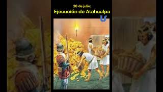 Ejecución de Atahualpa el último emperador Inca el 26 de julio de 1533 [upl. by Pam27]