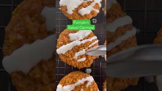 Pumpkin Baked Oatmeal Cups [upl. by Suirauqed]